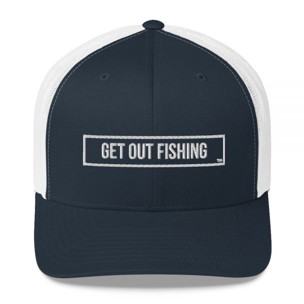 Yupoong Trucker Cap - Fishing shirts and hats - Get Out Fishing Classic Logo