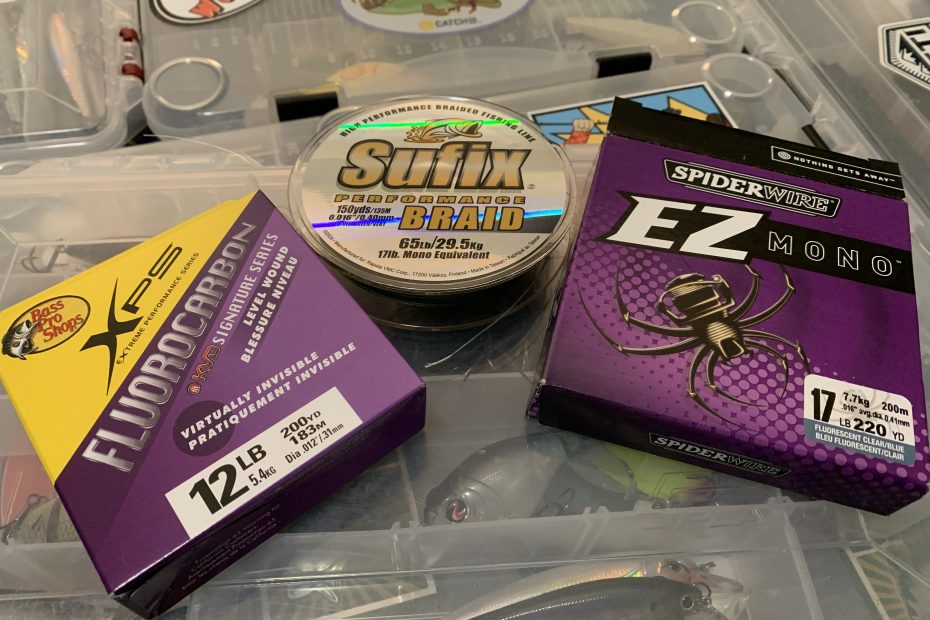 Fluoro vs. Monofilament vs. Braided Fishing Line - What's the Difference?